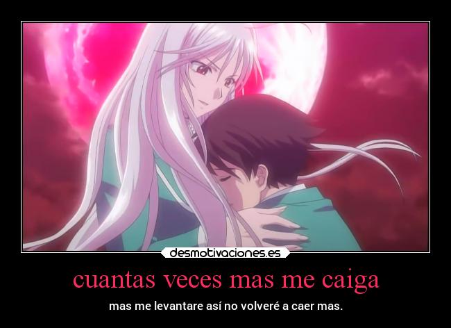 cuantas veces mas me caiga - mas me levantare así no volveré a caer mas.