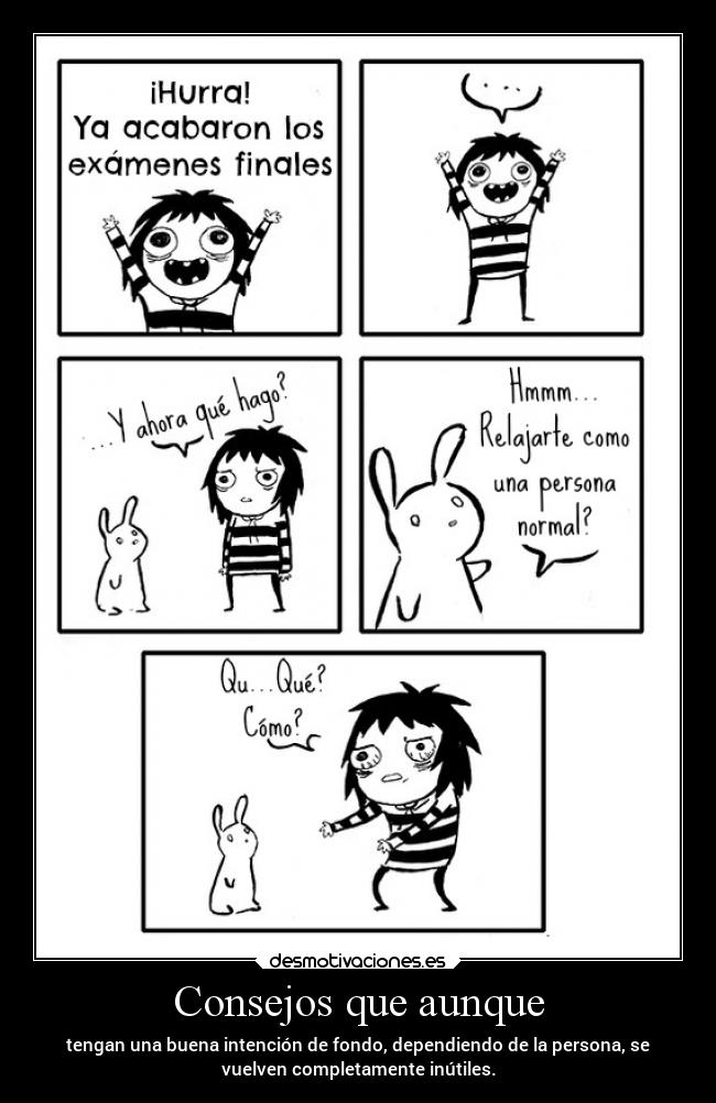 Consejos que aunque -