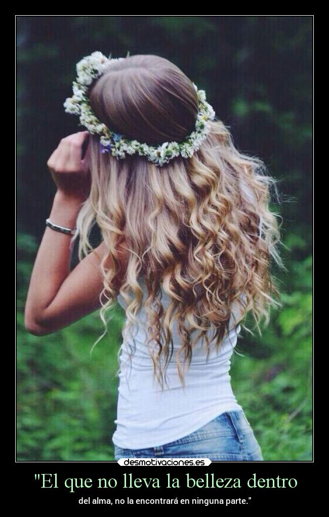 El que no lleva la belleza dentro - 