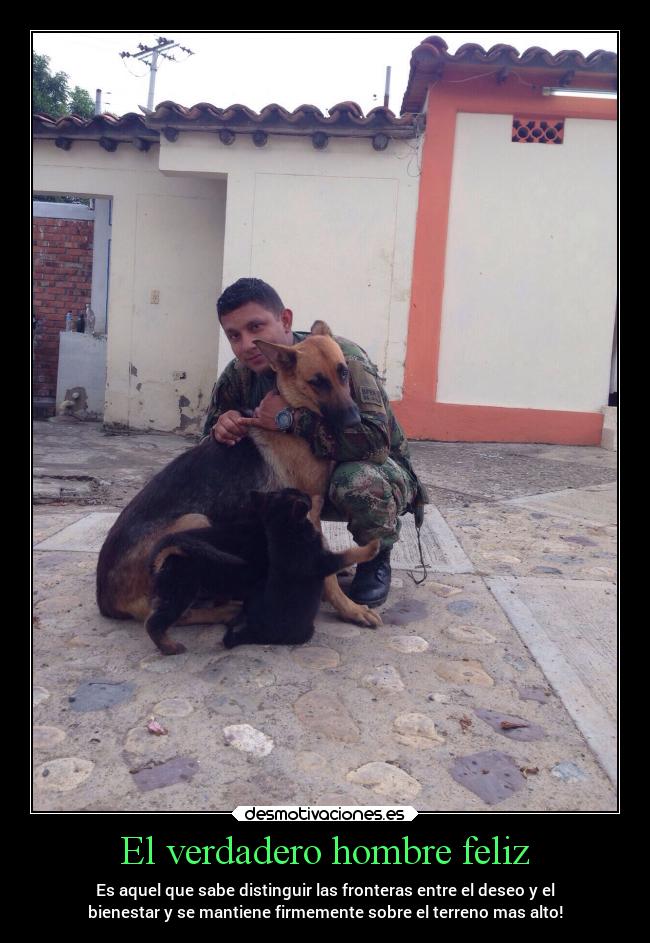 El verdadero hombre feliz -