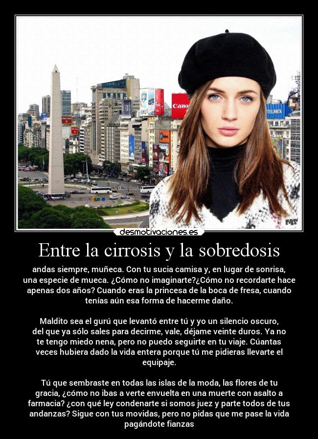 Entre la cirrosis y la sobredosis - 