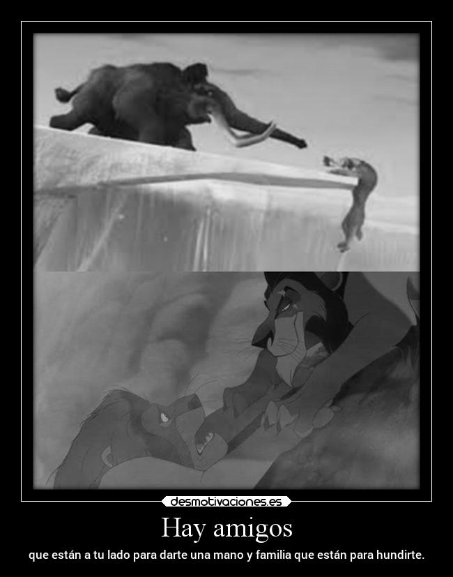 Hay amigos -