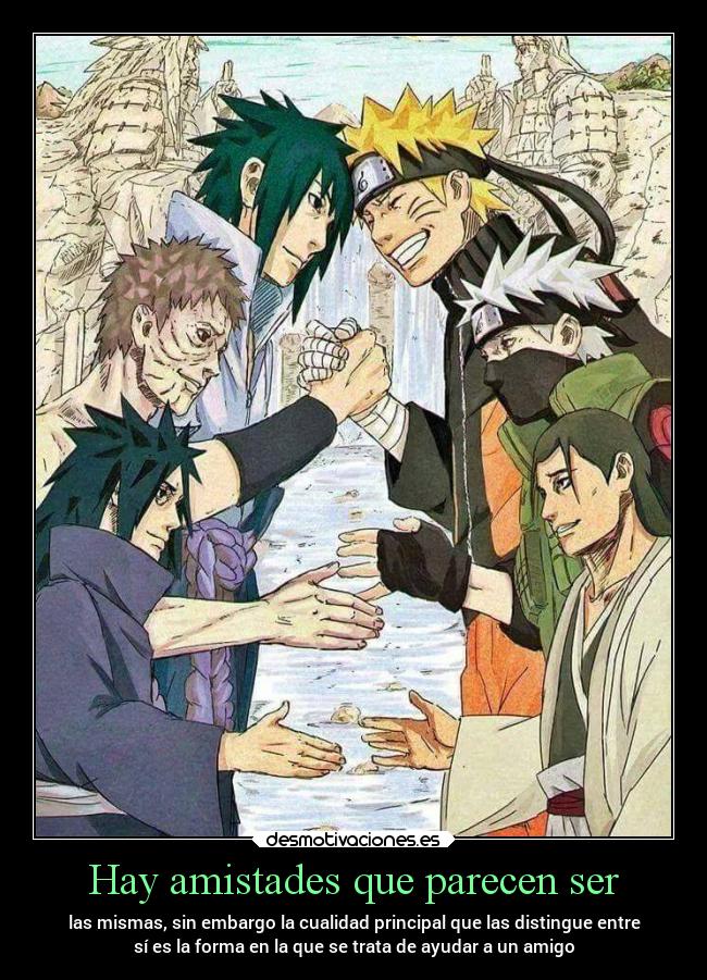 Hay amistades que parecen ser - las mismas, sin embargo la cualidad principal que las distingue entre
sí es la forma en la que se trata de ayudar a un amigo