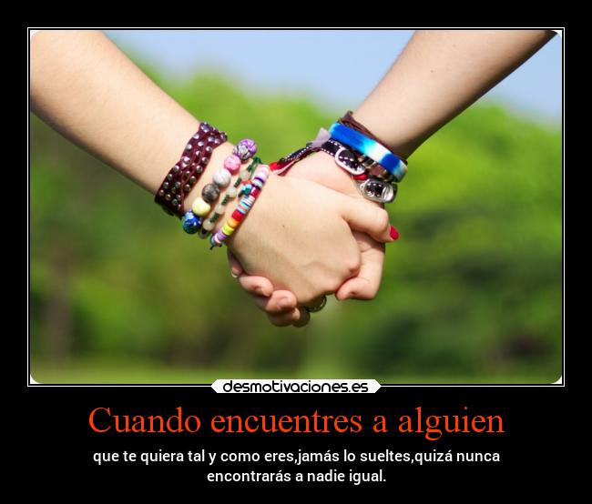 Cuando encuentres a alguien -