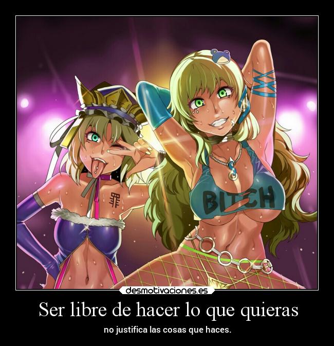 carteles amistad felicidad vida fiesta humor anime raptorhunters harukaze manga mizuryuukei ganguro touhou desmotivaciones
