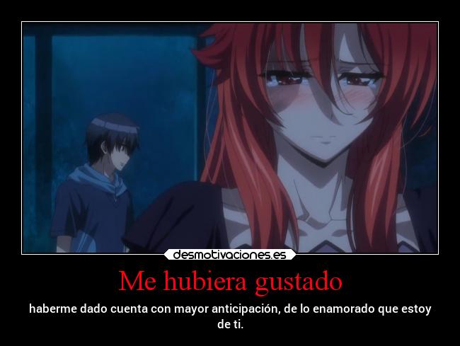 Me hubiera gustado -