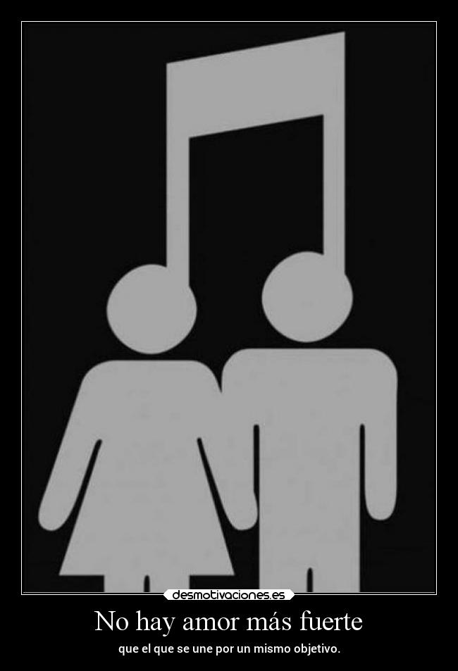 No hay amor más fuerte -