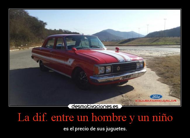 La dif. entre un hombre y un niño - 