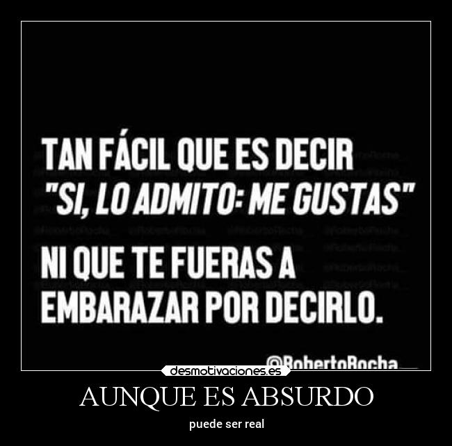AUNQUE ES ABSURDO - 