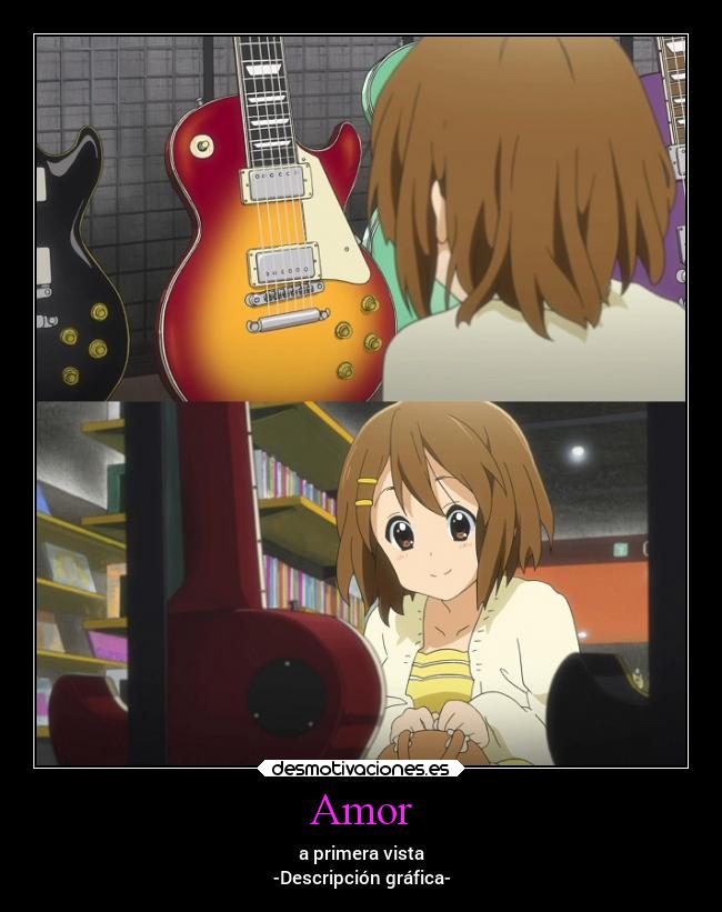 Amor - a primera vista
-Descripción gráfica-