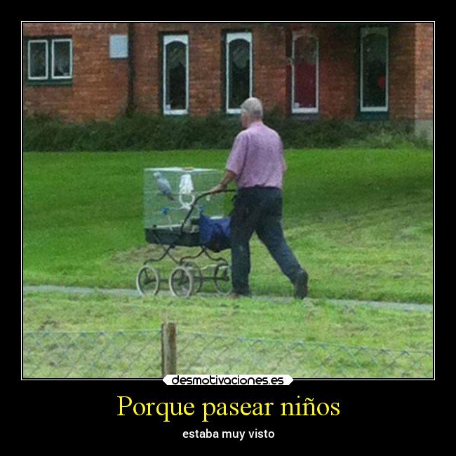 Porque pasear niños - 