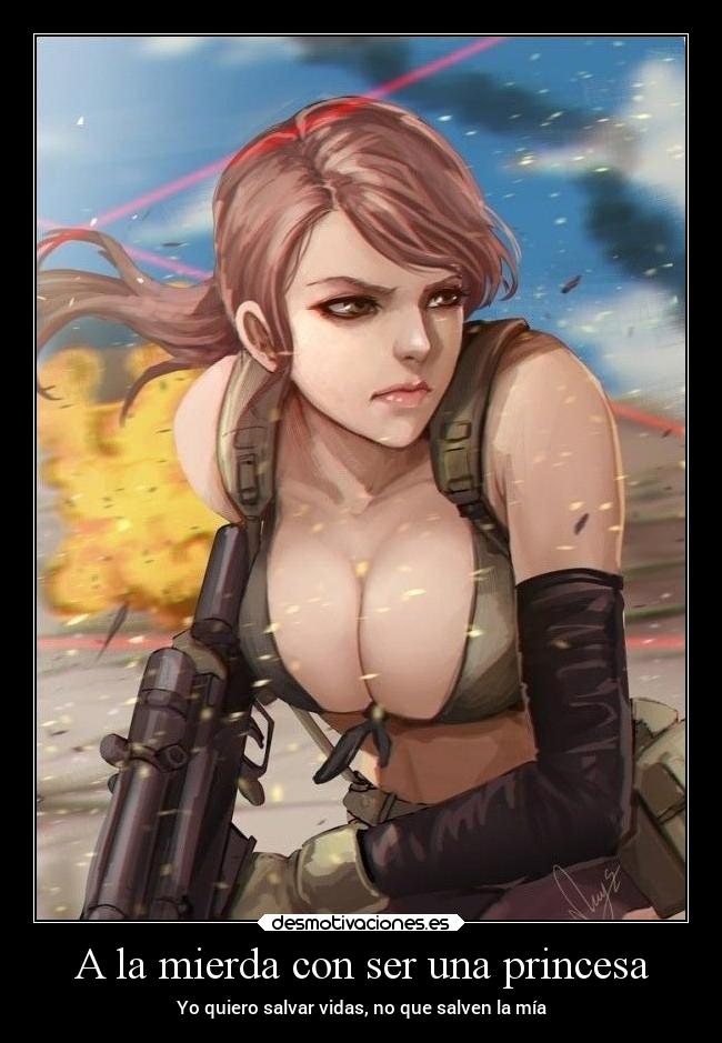 A la mierda con ser una princesa - Yo quiero salvar vidas, no que salven la mía