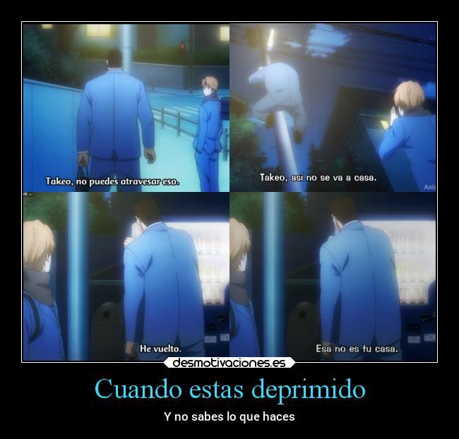 Cuando estas deprimido -