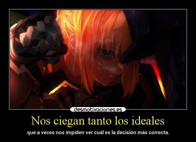 carteles anime fate zero stay night unlimited blade works gotian harukaze desmotivaciones