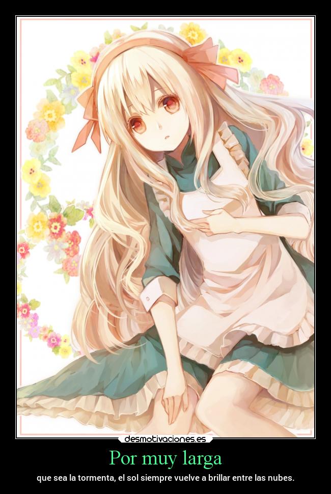 Por muy larga - que sea la tormenta, el sol siempre vuelve a brillar entre las nubes.