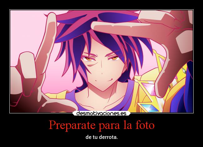 Preparate para la foto - 