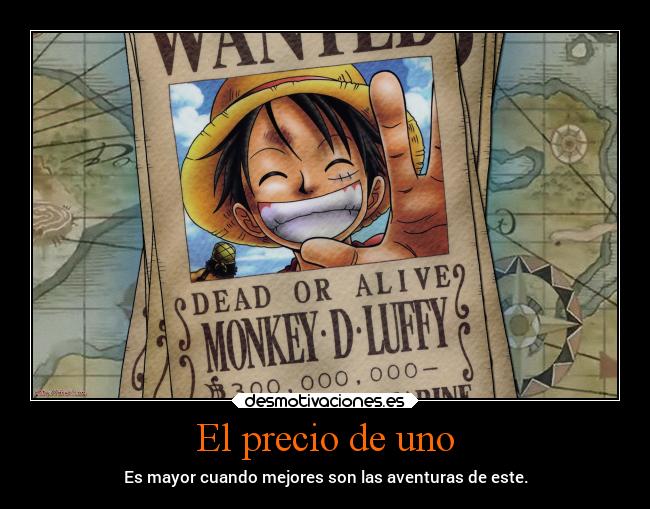 El precio de uno - 