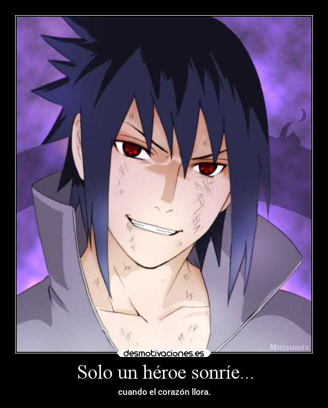 Solo un héroe sonríe... -
