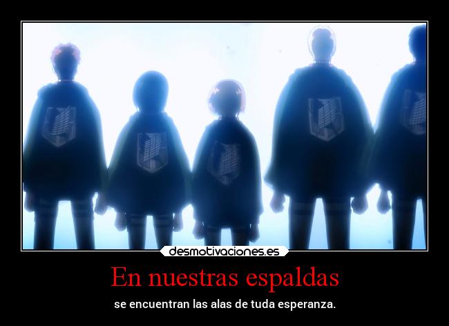 En nuestras espaldas - 