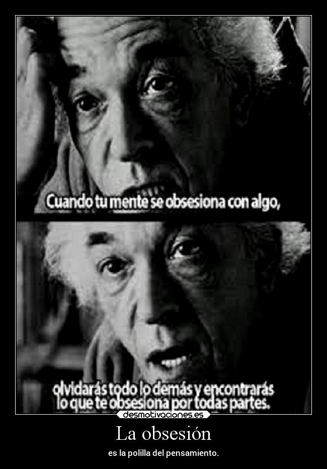 La obsesión -