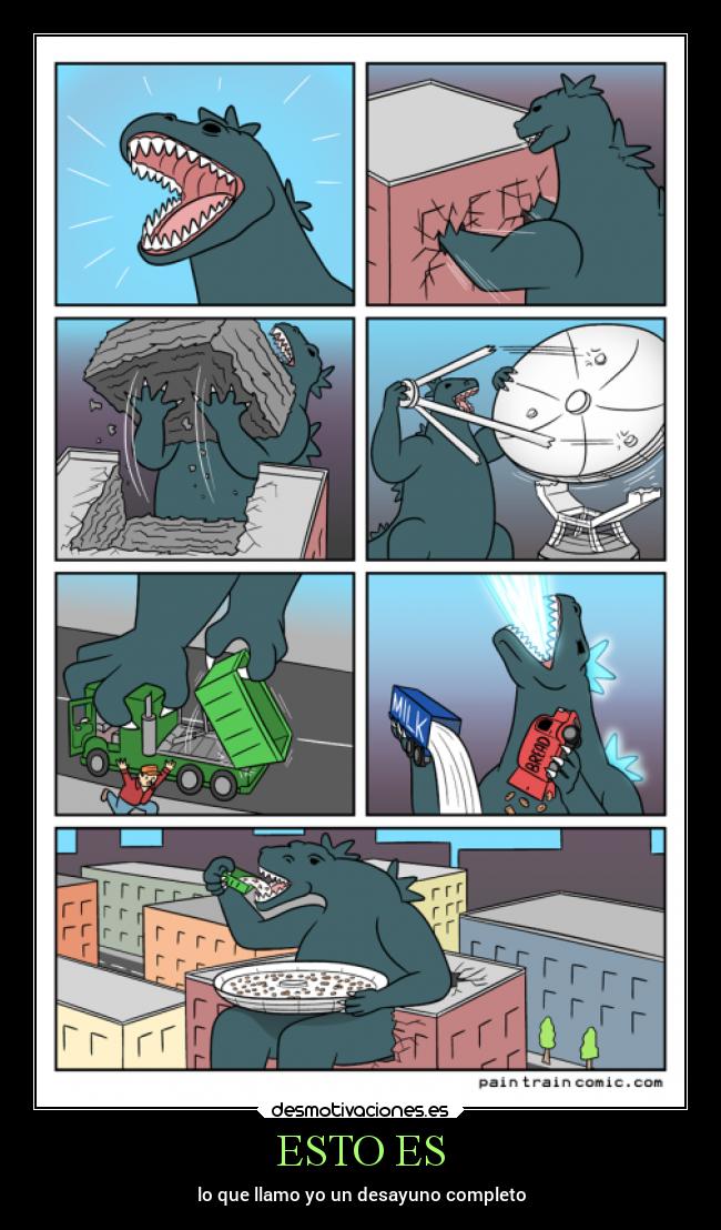 ESTO ES - lo que llamo yo un desayuno completo