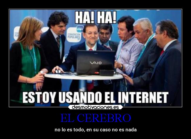 EL CEREBRO - no lo es todo, en su caso no es nada