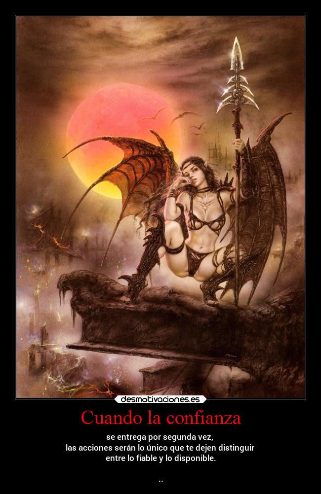 Cuando la confianza -
