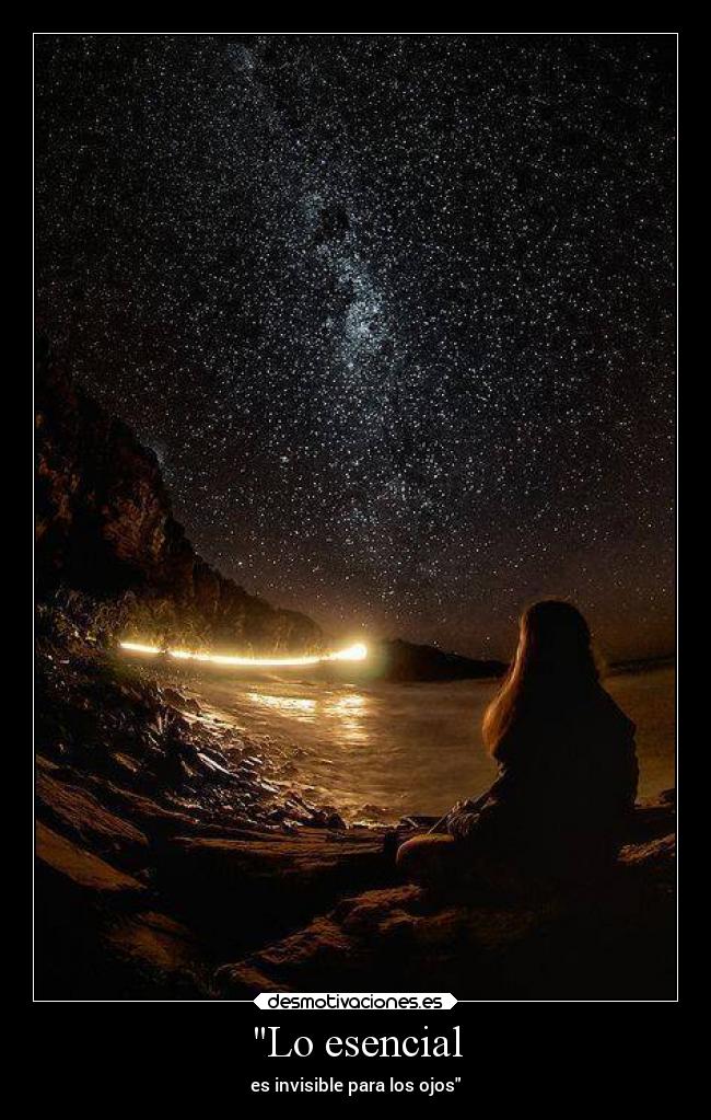 Lo esencial - es invisible para los ojos