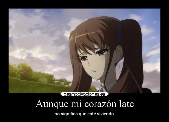 Aunque mi corazón late - 