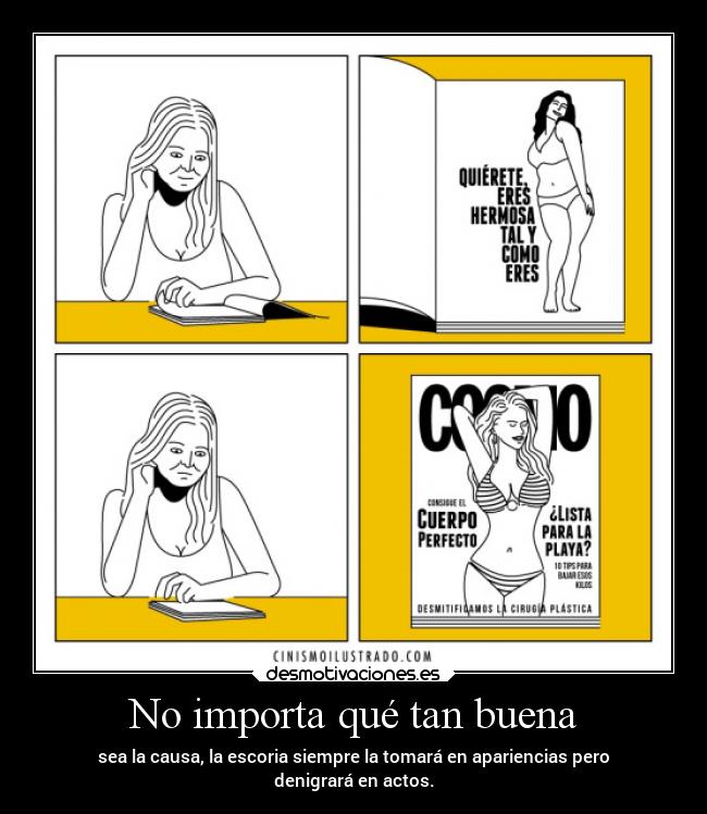 No importa qué tan buena - 