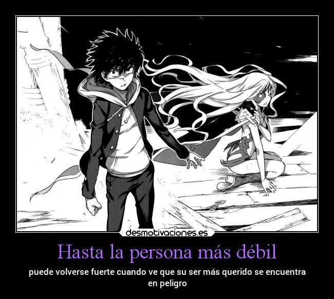 Hasta la persona más débil - 