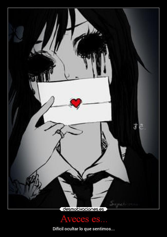 Aveces es... -