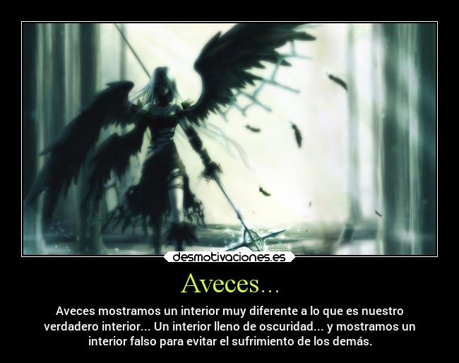 Aveces... -