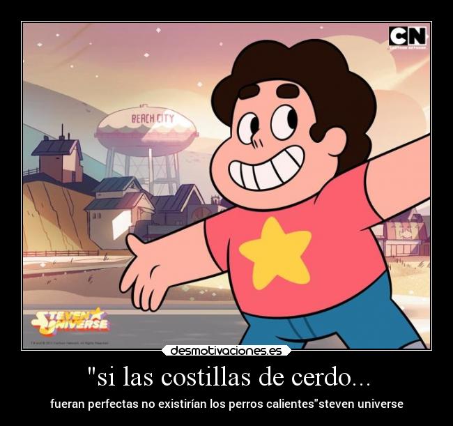 si las costillas de cerdo... -