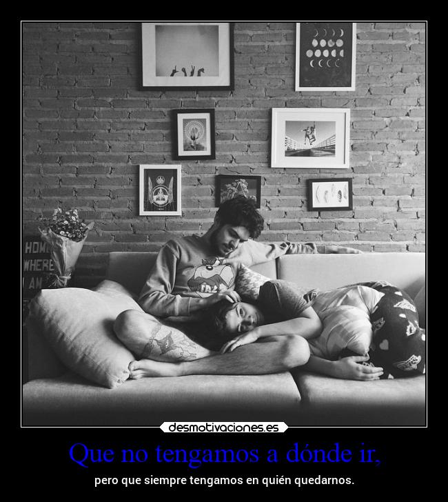 carteles destino amor pareja parada rilacs desmotivaciones