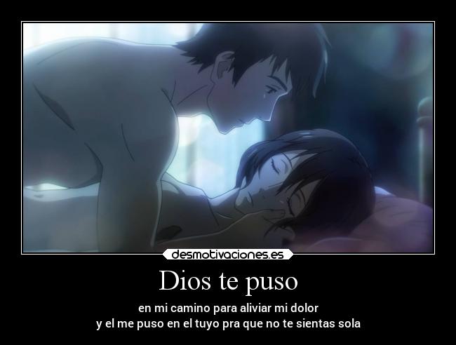 carteles dios soledad alegria dios amor anime sinichi murano kiseijuu hacerelamor camino milagro beso deseo desmotivaciones