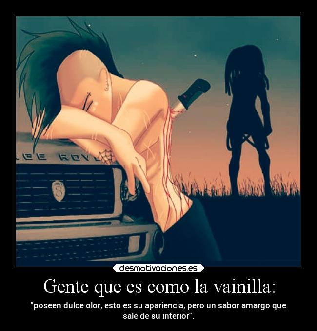 Gente que es como la vainilla: - 