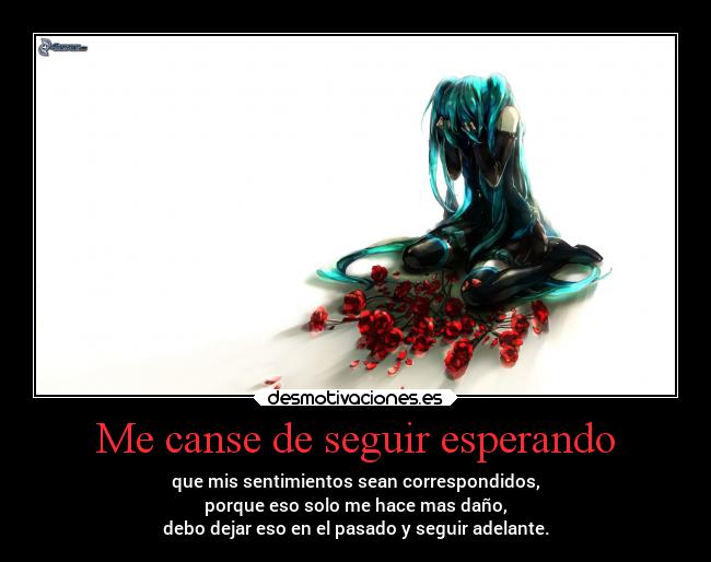Me canse de seguir esperando - 