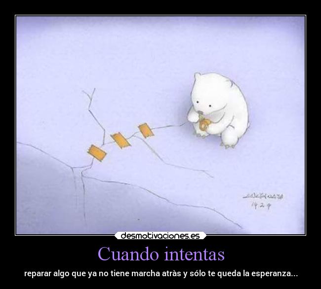 carteles esperanza reparar desmotivaciones