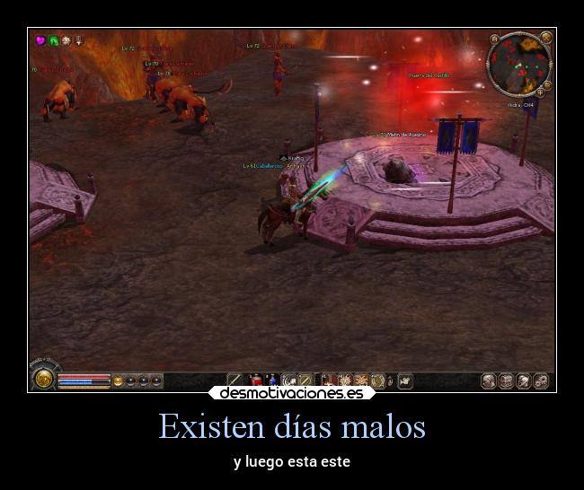 Existen días malos - 