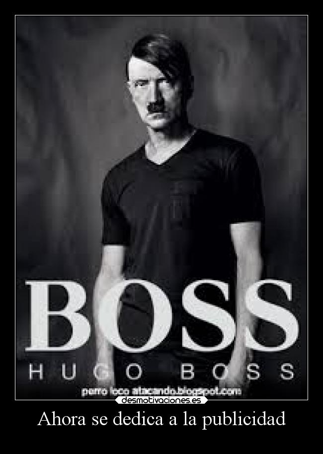 Ahora se dedica a la publicidad -