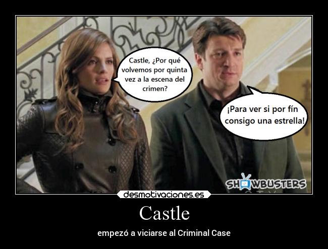 carteles graciosas humor castle crimen criminal desmofunny rilacs desmotivaciones