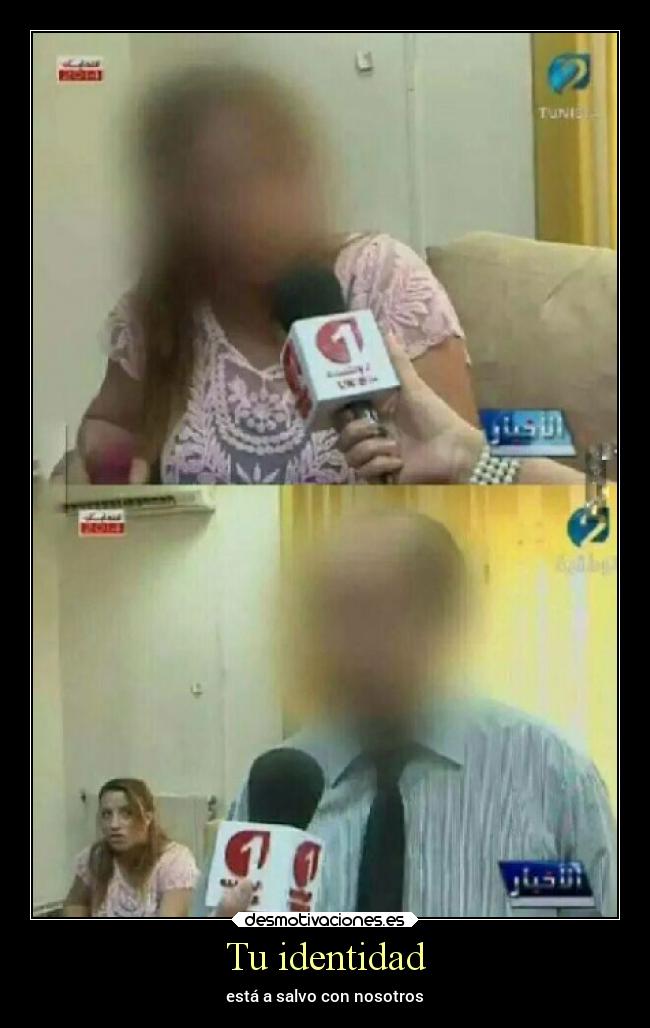 Tu identidad - está a salvo con nosotros