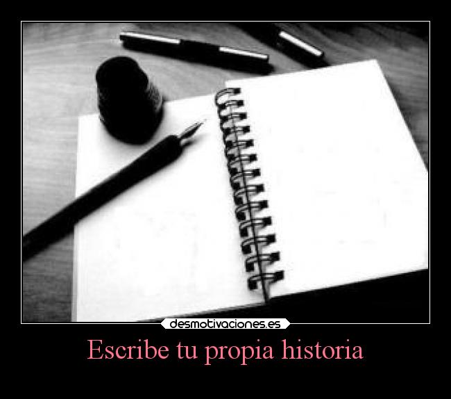 Escribe tu propia historia -