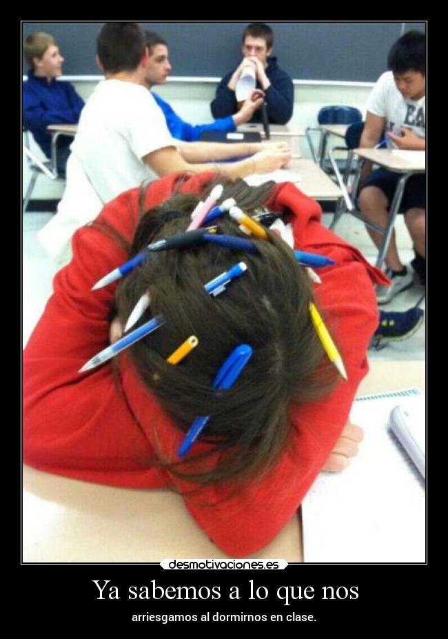 Ya sabemos a lo que nos -