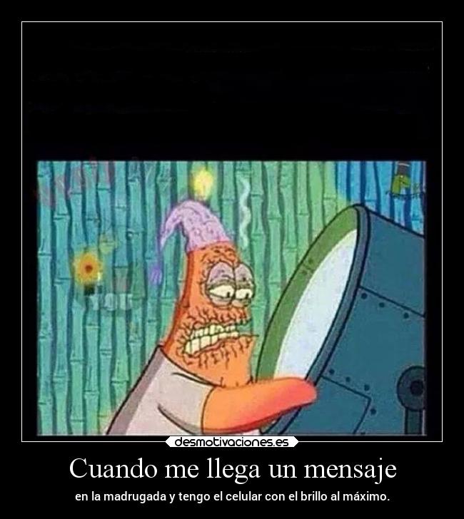 Cuando me llega un mensaje - 