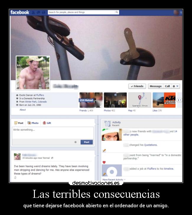 carteles humor facebook amigos consecuencias ordenador desmofunny rilacs desmotivaciones