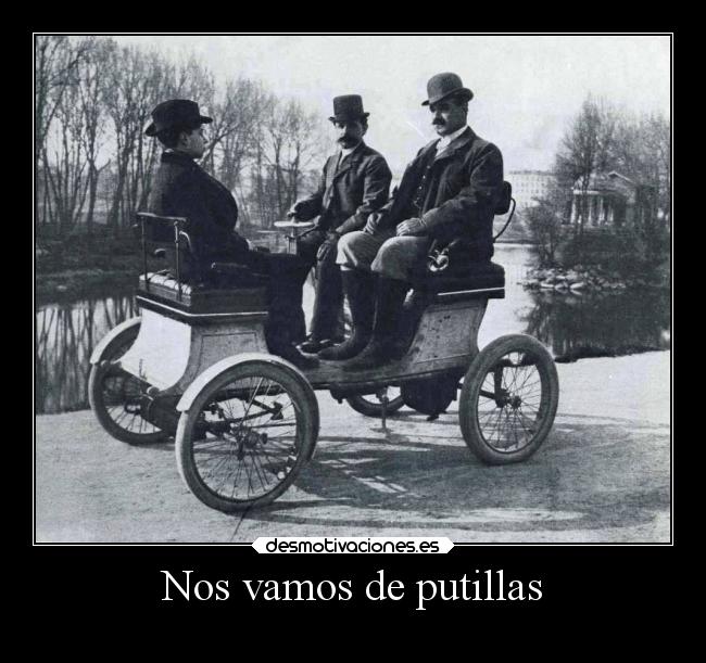 Nos vamos de putillas -