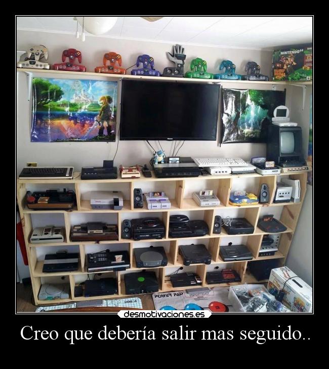 Creo que debería salir mas seguido.. -