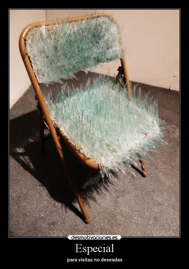 Especial - para visitas no deseadas